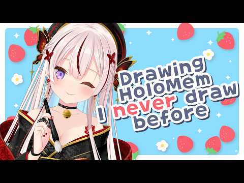 【Senin Produktif】Drawing HoloMem 【 iofi / hololiveID 】