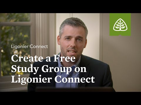 Create a Free Study Group on Ligonier Connect