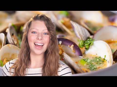 How To Cook Coconut Broth Clams ? Tasty