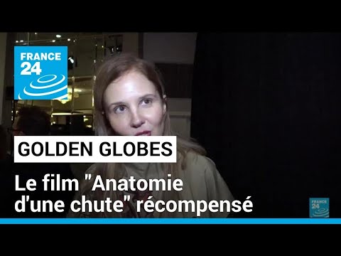 Le film Anatomie d'une chute récompensé lors de la cérémonie des Golden Globes • FRANCE 24