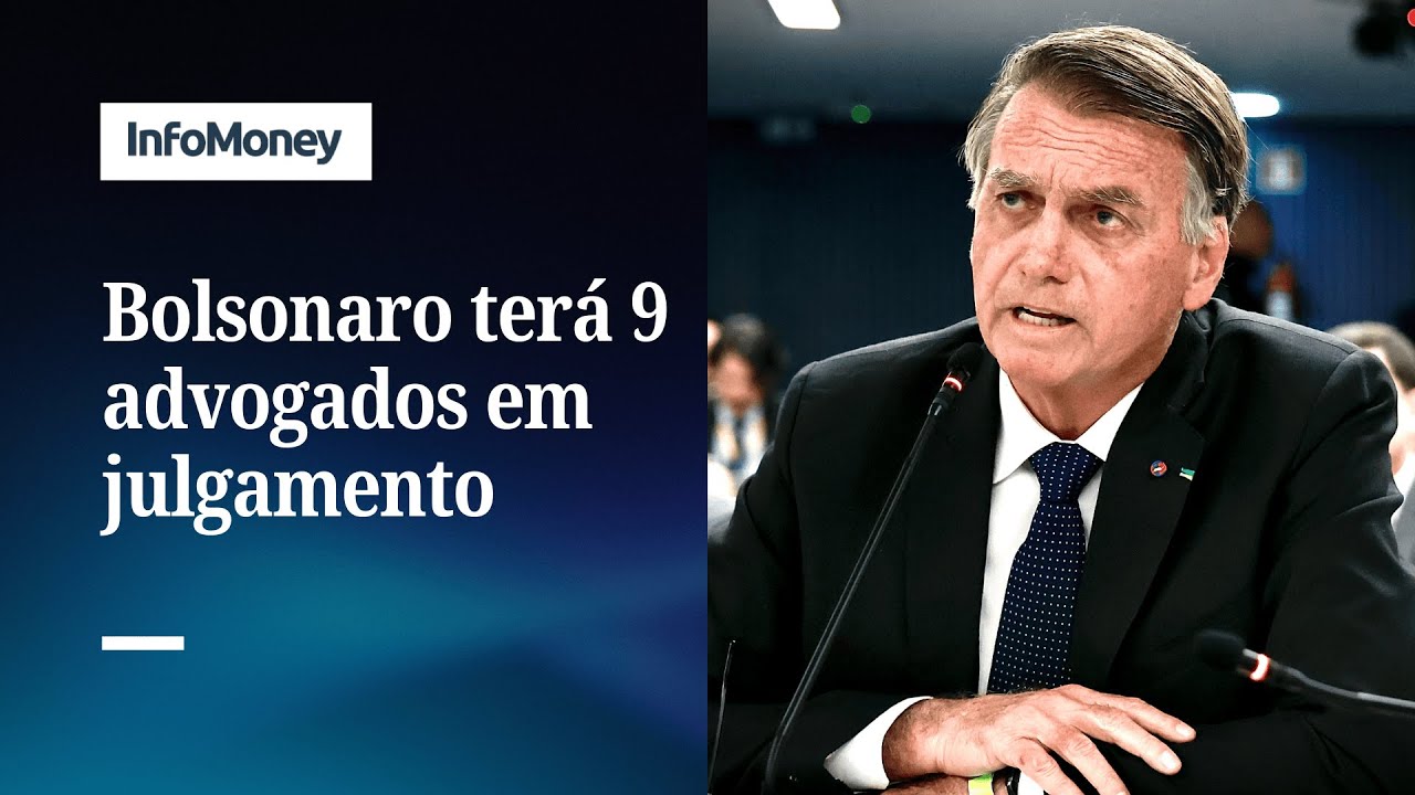 Defesa de Bolsonaro indica nove advogados para julgamento no STF | InfoMoney News