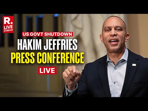US News LIVE: House Democratic Leader Jeffries Holds News Conference On Govt Shutdown | USA | Trump