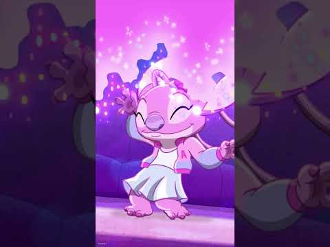 Stitch et Angel | La Glitter Glide Boum de Angel 🪩 | Disney Channel BE
