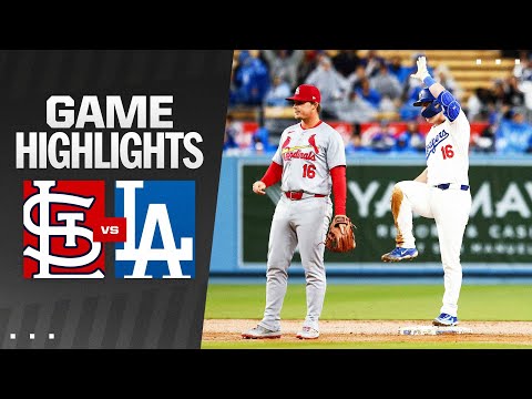 Cardinals vs. Dodgers Game Highlights (3/30/24) | MLB Highlights