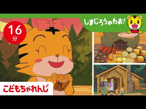 【16分アニメ】山でバーベキュー！家族で夏の思い出🌻 | 山登り・火起こし | しまじろうのわお！アニメ | しまじろうチャンネル公式