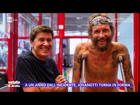 Jovanotti torna in forma, a un anno dall'incidente - Estate in diretta 17/07/2024