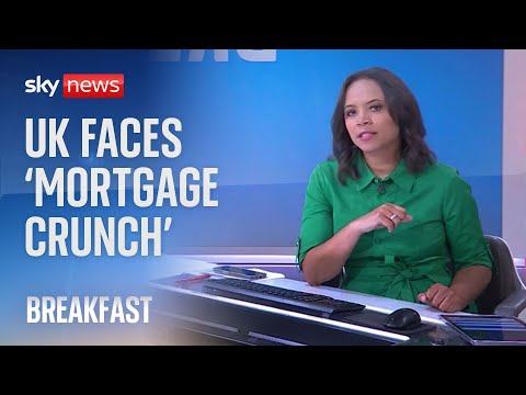 Sky News Breakfast: Annual mortgage repayments set to rise by £3k next year