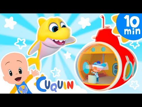 El submarino girando va por el mar  | Mejores canciones infantiles de Cleo y Cuquín