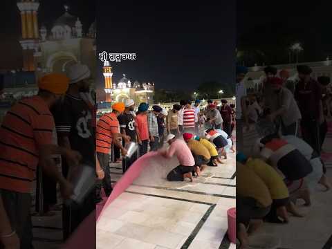 Kar Kirpa Apni Sewa Lai🙏#dhandhansrigururamdassji#darbarsahib#sewa#shorts