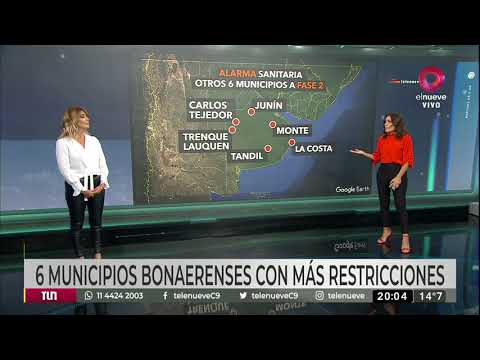 Seis municipios bonaerenses con más restricciones