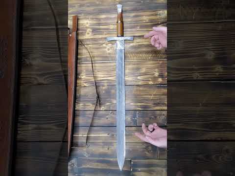 Custom Damascus Steel Sword - Dagger/Legendary Hunting Sword