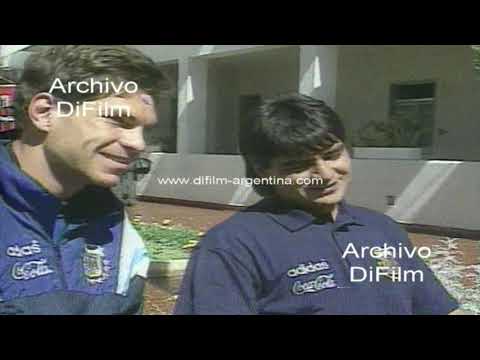 Mauricio Pellegrino - Raul Cardozo - Seleccion Argentina - Bolivia 1997