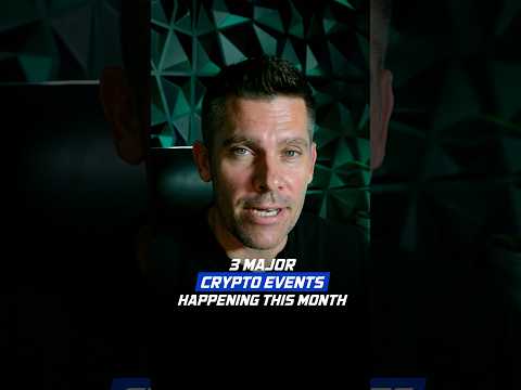 3 major crypto events this month