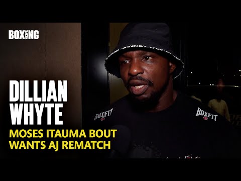 Dillian Whyte Sends Moses Itauma Message