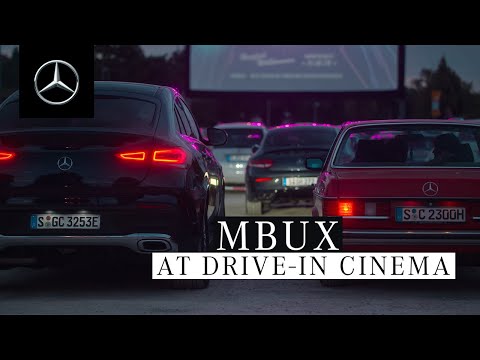 At the Drive-In Cinema with MBUX and the New GLE Coupé