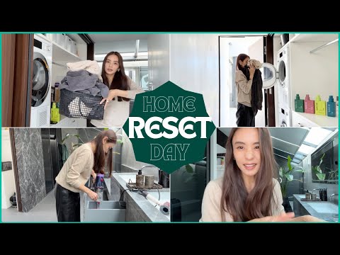 【家事ルーティン】洗面所を一気にリセット！お洗濯Day＆愛用柔軟剤などご紹介♪