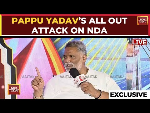 Pappu Yadav Exclusive | Pappu Yadav Slams Modi, Nitish Over Bihar's Economic Ruin | Bihar Polls