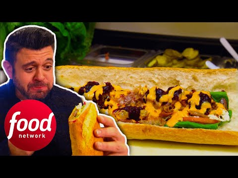 Adam Richman Gets Emotional Over Hidden Deli Sandwich I Secret Eats With Adam Richman