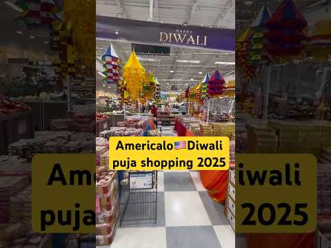 Americalo 🇺🇸Diwali puja shopping 2025🪔🪔