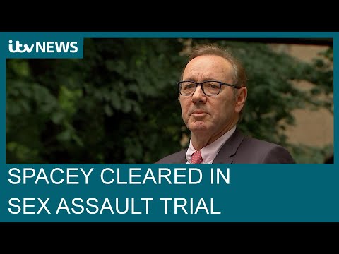 Kevin Spacey: Tearful two-time Hollywood Oscar winner cleared over sex offences | ITV News