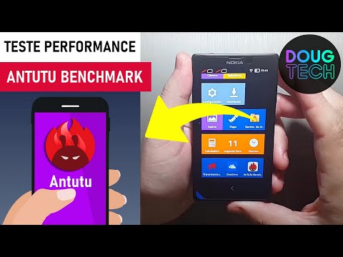 Teste ANTUTU BENCHMARK no Nokia X