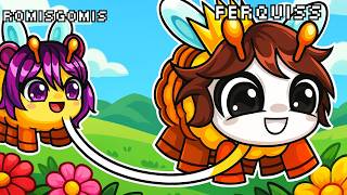 ¡Nos transformamos en abejas en Roblox!