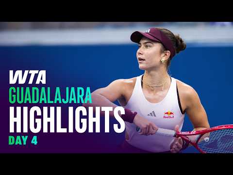 Day 4 in Guadalajara featuring Jovic, Samsonova, Frech &amp; more | WTA Match Highlights
