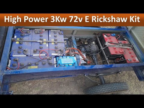 High power erickshaw kit | 3kw 72v E rickshaw kit | ev conversion kit | ev conversion kit India | ev