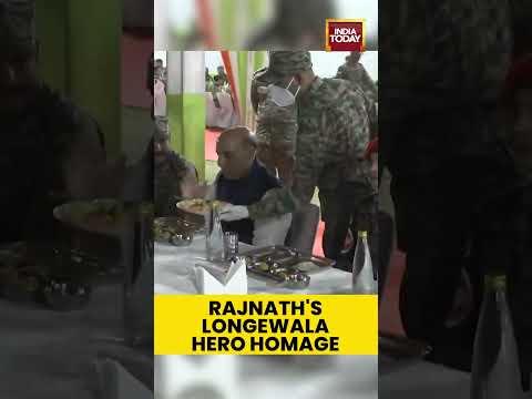 Rajnath Singh's Jaisalmer Visit to Longewala Hall Sparks Massive 1971 Indo-Pak War Pride