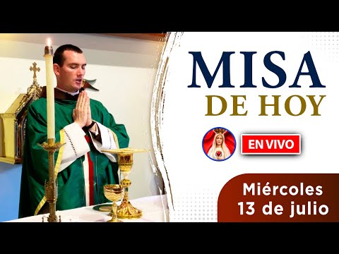 MISA de HOY EN VIVO | miércoles 13 de julio 2022 | Heraldos del Evangelio El Salvador