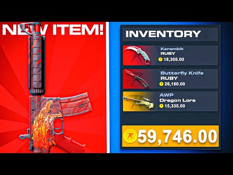 Thumbnail for MOST INSANE WIN WHEN I OPENED $1000 CASES!? ($60,000 WIN!?!?!?)