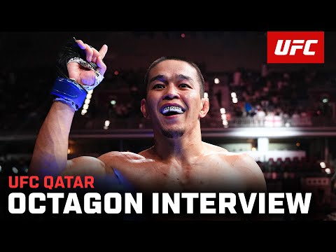 Asu Almabayev Octagon Interview | UFC Qatar