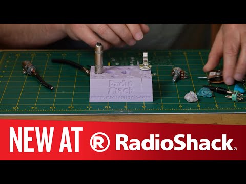 New at RadioShack: THE HOT HOLDER - Silicone Parts Holder and
Soldering Aid