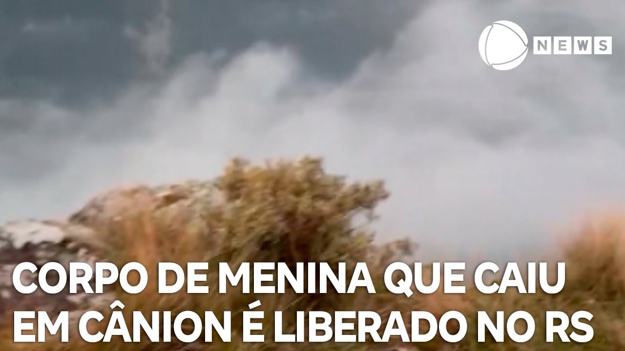 Corpo de menina que caiu em cânion é liberado após perícia