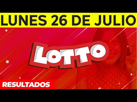 Resultados del Lotto del Lunes 26 de Julio del 2021