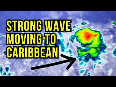 Caribbean watching Strong Tropical Wave…