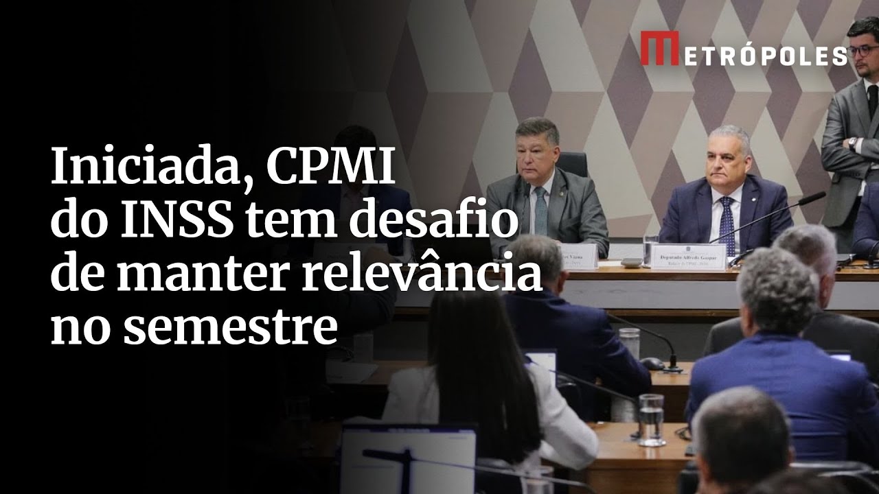 Iniciada CPMI do INSS tem desafio de manter relevância no semestre