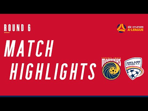Match Highlights | Central Coast Mariners v Adelaide United | Hyundai A-League Match Highlights | Central Coast Mariners v Adelaide United | Hyundai A-League