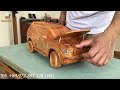 Wood Carving - TOYOTA PRADO Land Cruiser 2020 (New Model) - Woodworking Art