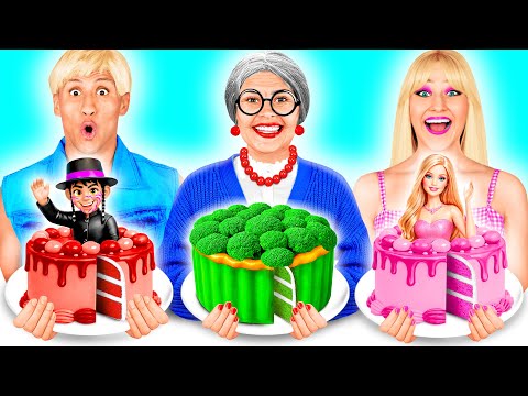 Kulinarski Izazov: Barbie Protiv Bake | Neverovatni Kulinarski Hakovi RaPaPa Challenge