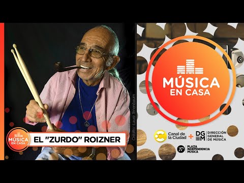 Entrevista y música con Enrique El Zurdo Roizner en Música en Casa