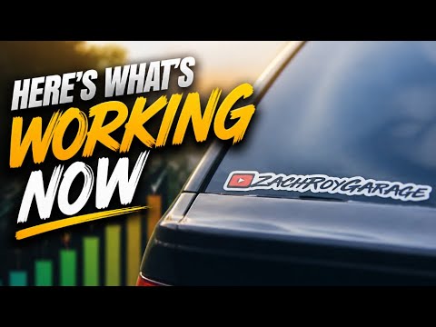 Marketing update for @ZachRoyGarage! Here's what's working now