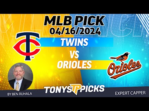 Minnesota Twins vs Baltimore Orioles 4/16/2024 FREE MLB Picks and Predictions on MLB Betting by Ben
