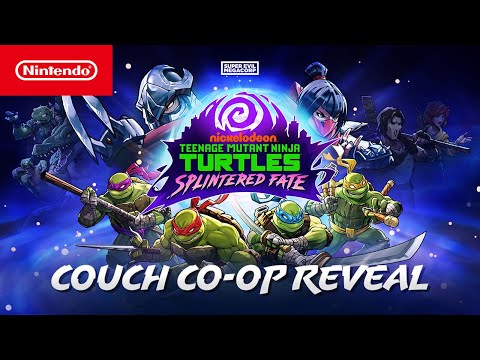 Teenage Mutant Ninja Turtles: Splintered Fate – Couch Co-op Reveal Trailer – Nintendo Switch