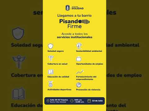 “Pisando Firme” llega a Villa Soledad para segunda jornada Integral de Salud