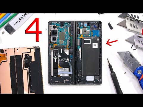 Samsung Z Fold 4 Teardown! - They changed the Hinge?!