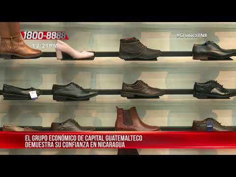 Inversionistas guatemaltecos abren su primera tienda de calzado en Nicaragua