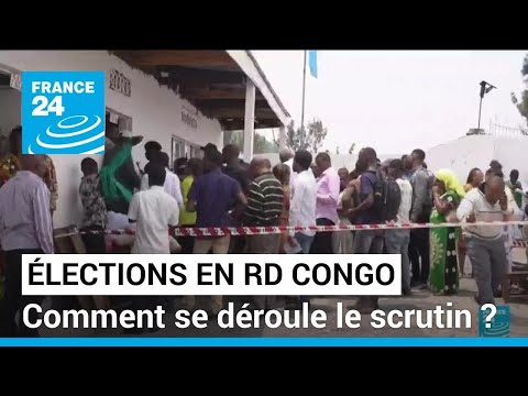 Elections générales en RD Congo : comment se déroule le scrutin ? • FRANCE 24