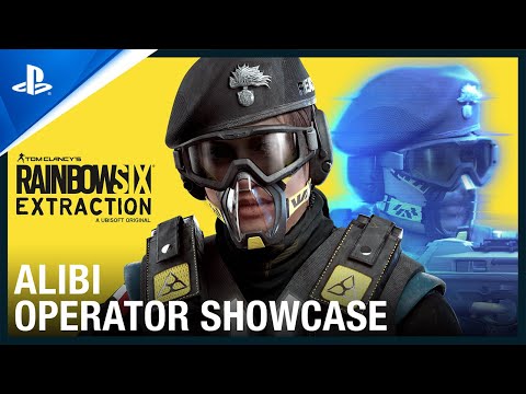 Rainbow Six Extraction - Alibi Operator Showcase | PS5, PS4