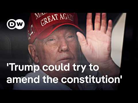 Analysing Trump's claim that he could stand for a third presidential term | DW News